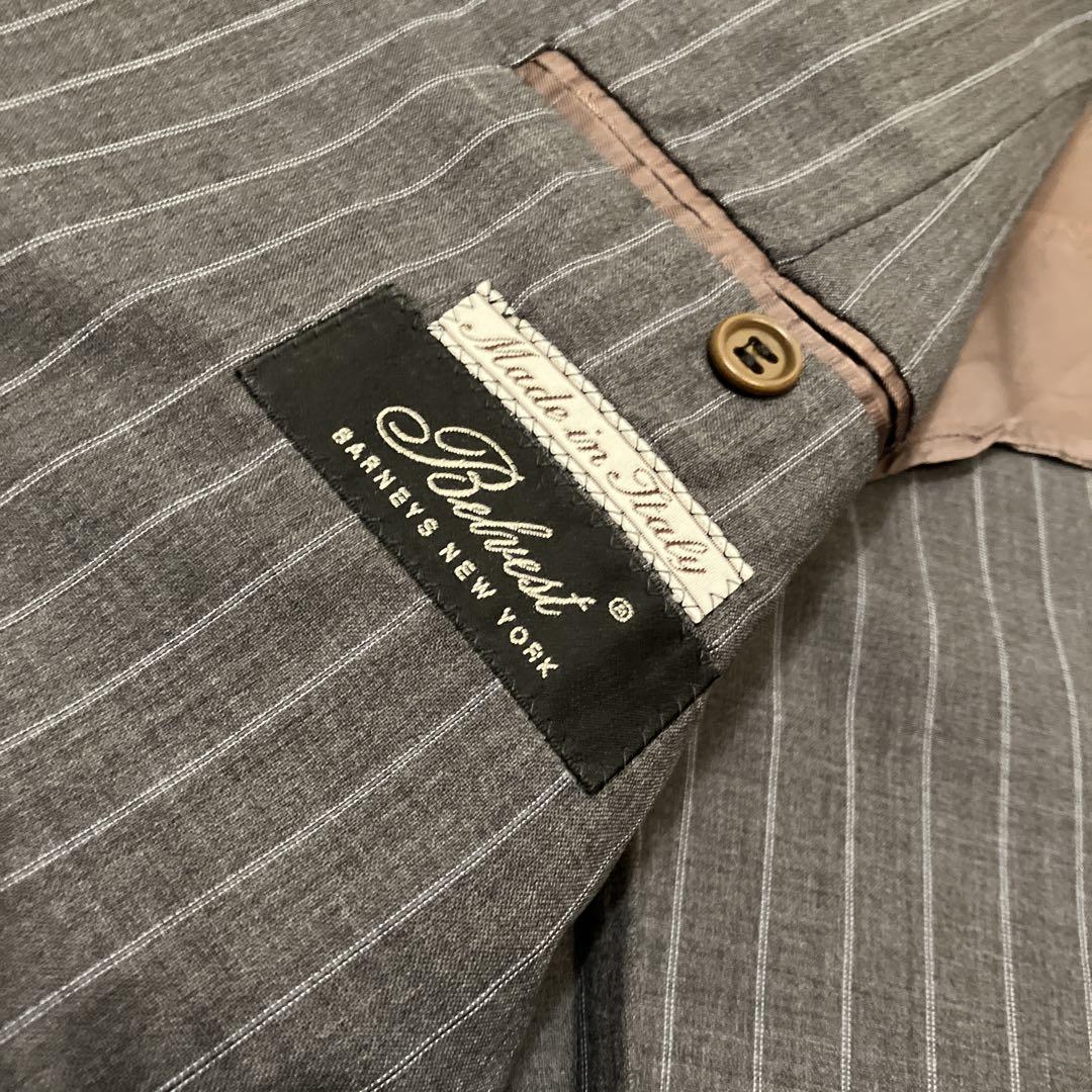 belvest × barneys newyork jacket gray