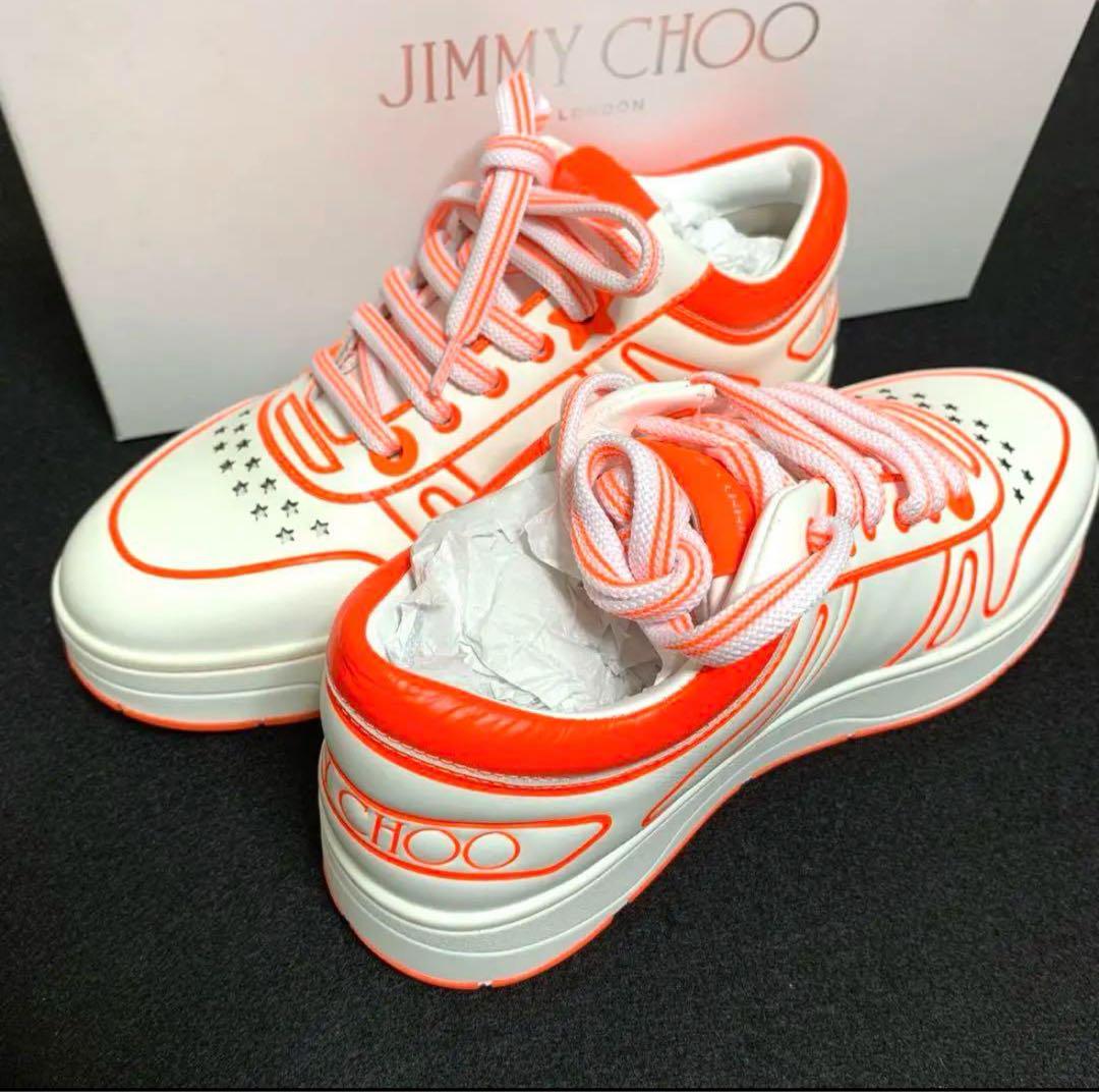 新品未使用JIMMY CHOO ジミーチュウ HAWAII X ネオンカラー35