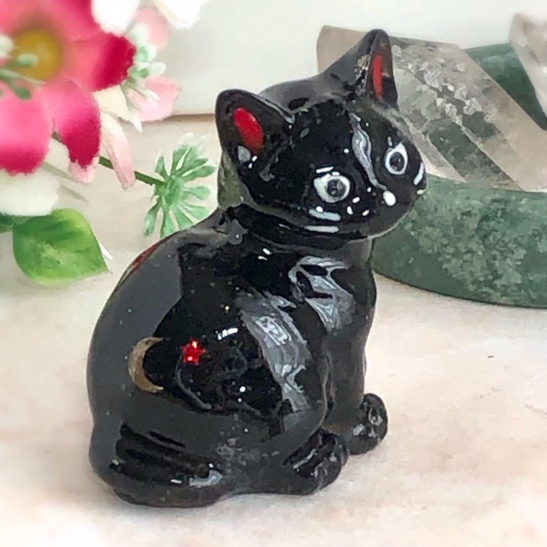 モリオン♥黒ねこさん♥オルゴナイト