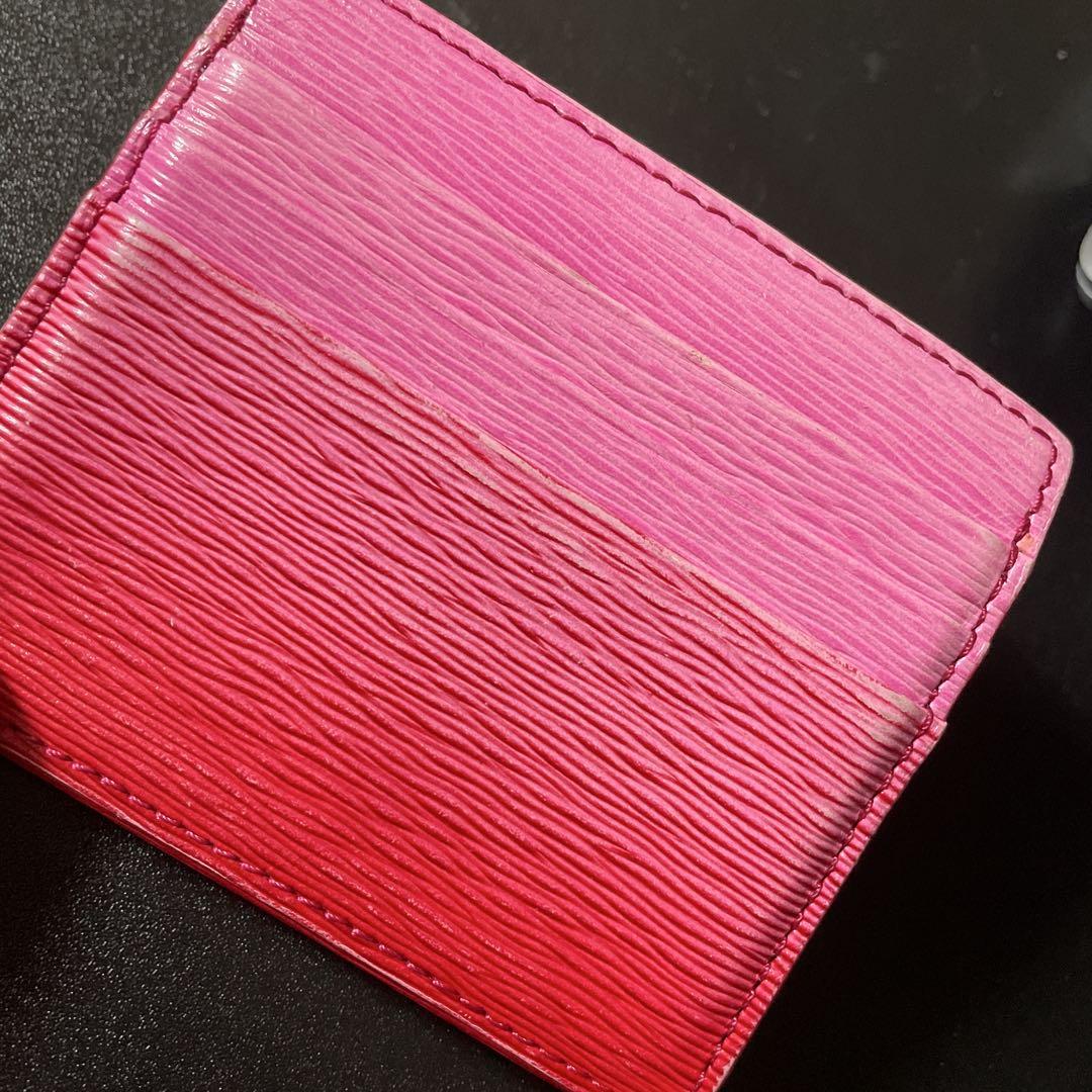 Vivienne Westwood グラデーション　ミニウォレット　財布　ピンク