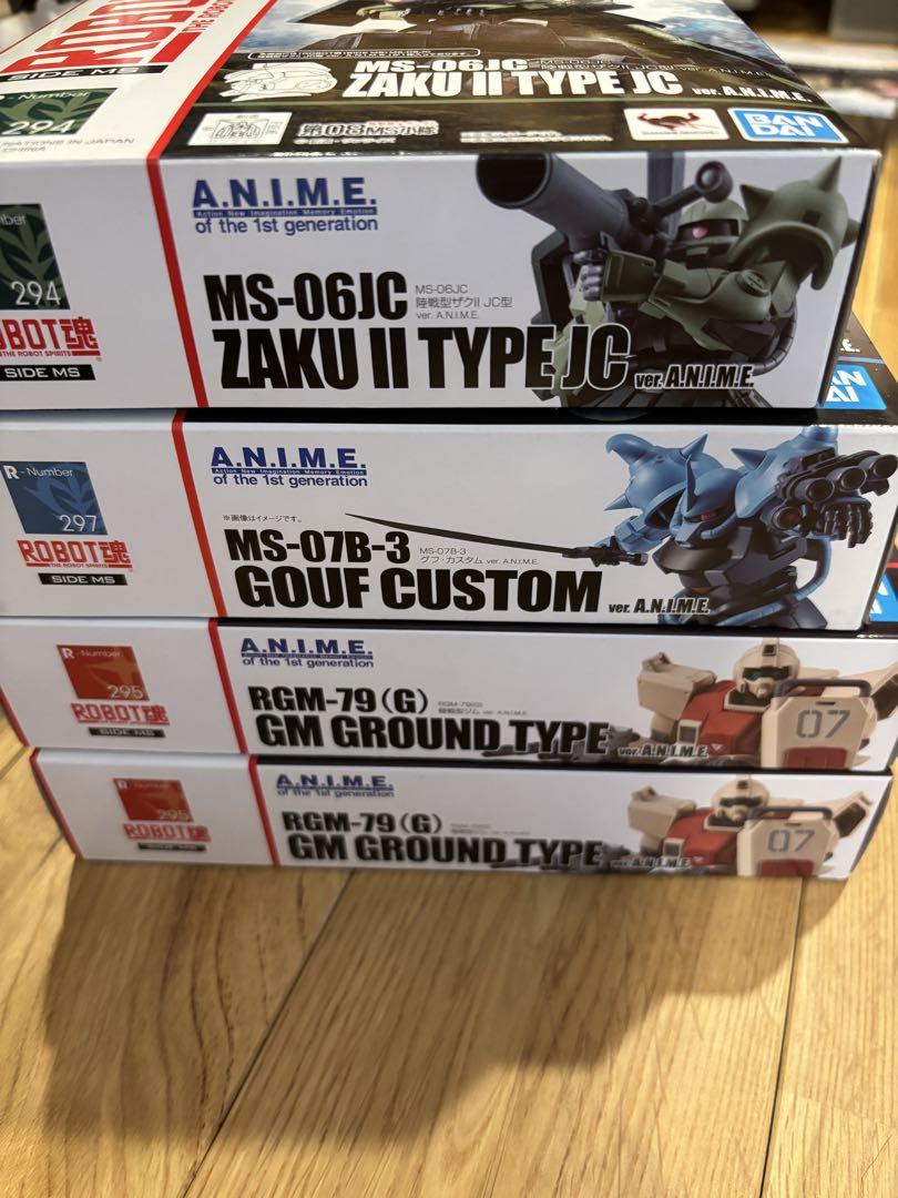 robot魂　ガンダム08ms小隊　まとめ売り(一部訳あり)