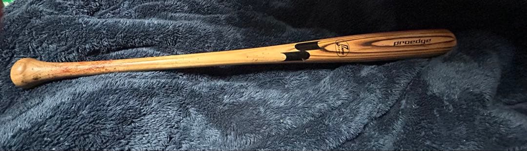 NPBマーク入りSSK proedge 木製バットやや傷や汚れあり