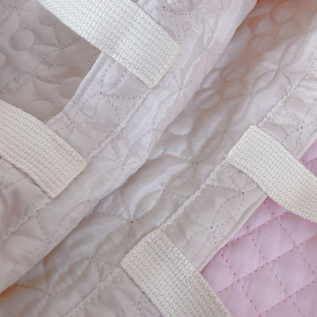 レッスンバッグ.体操服入れ.上靴袋3点セット♡さくらんぼ柄キルティング2個リボン