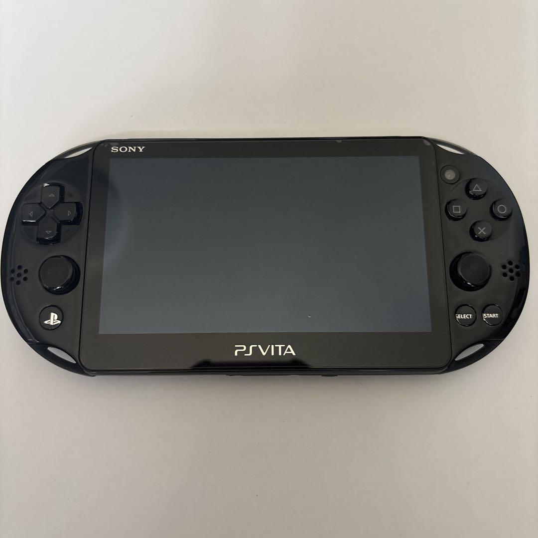 【美品】PSVITA PCH-2000 ブラック　マインクラフトソフト付き SONY PSVita PCH-2000 ブラック ソフト付き - メルカリ