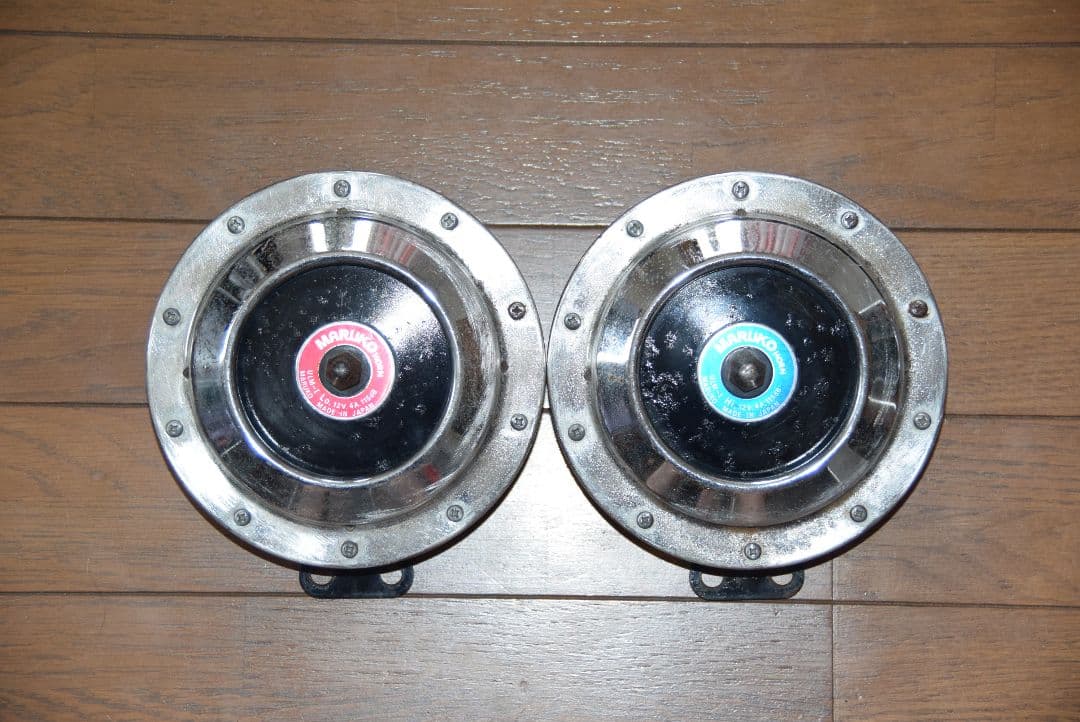 動作OKパワフル マルコ　ハイウェイホーン ULM－Ⅰ　115dB 4A 中古
