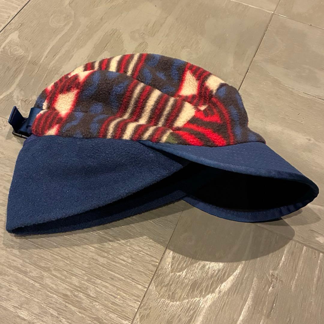 90sパタゴニア シンチラ ダックビル ハット フリース キャップ S