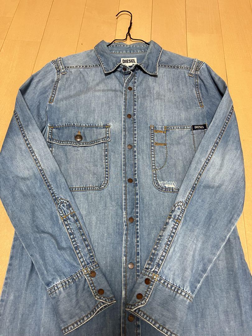 DIESEL デニムシャツ　ロング