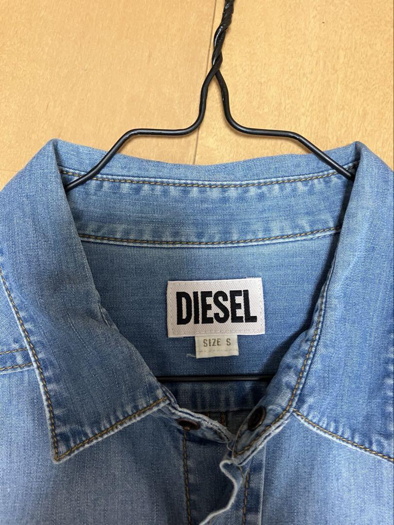 DIESEL デニムシャツ　ロング