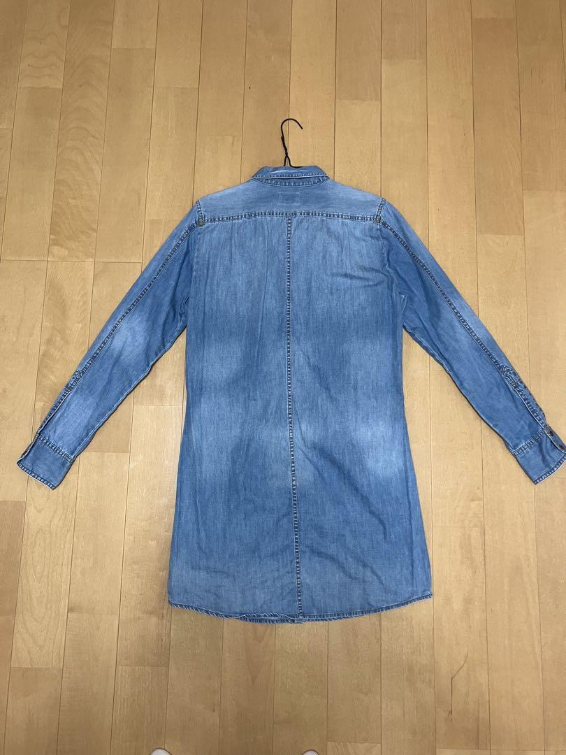 DIESEL デニムシャツ　ロング