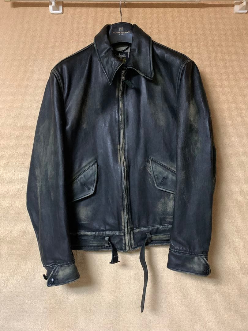 schott カスタムレザートラッカージャケットM・SCHOTT