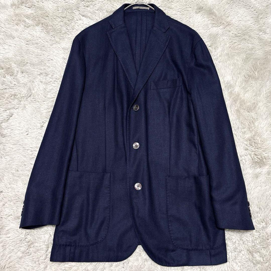 BOGLIOLI ボリオリ DOVER テーラードジャケット ネイビー XL