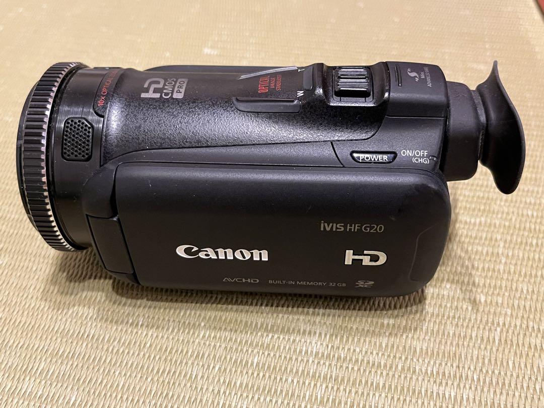 Canon IVIS HF G20(付属品完備) ビデオカメラ Canon IVIS HF G20(付属品完備) ビデオカメラ