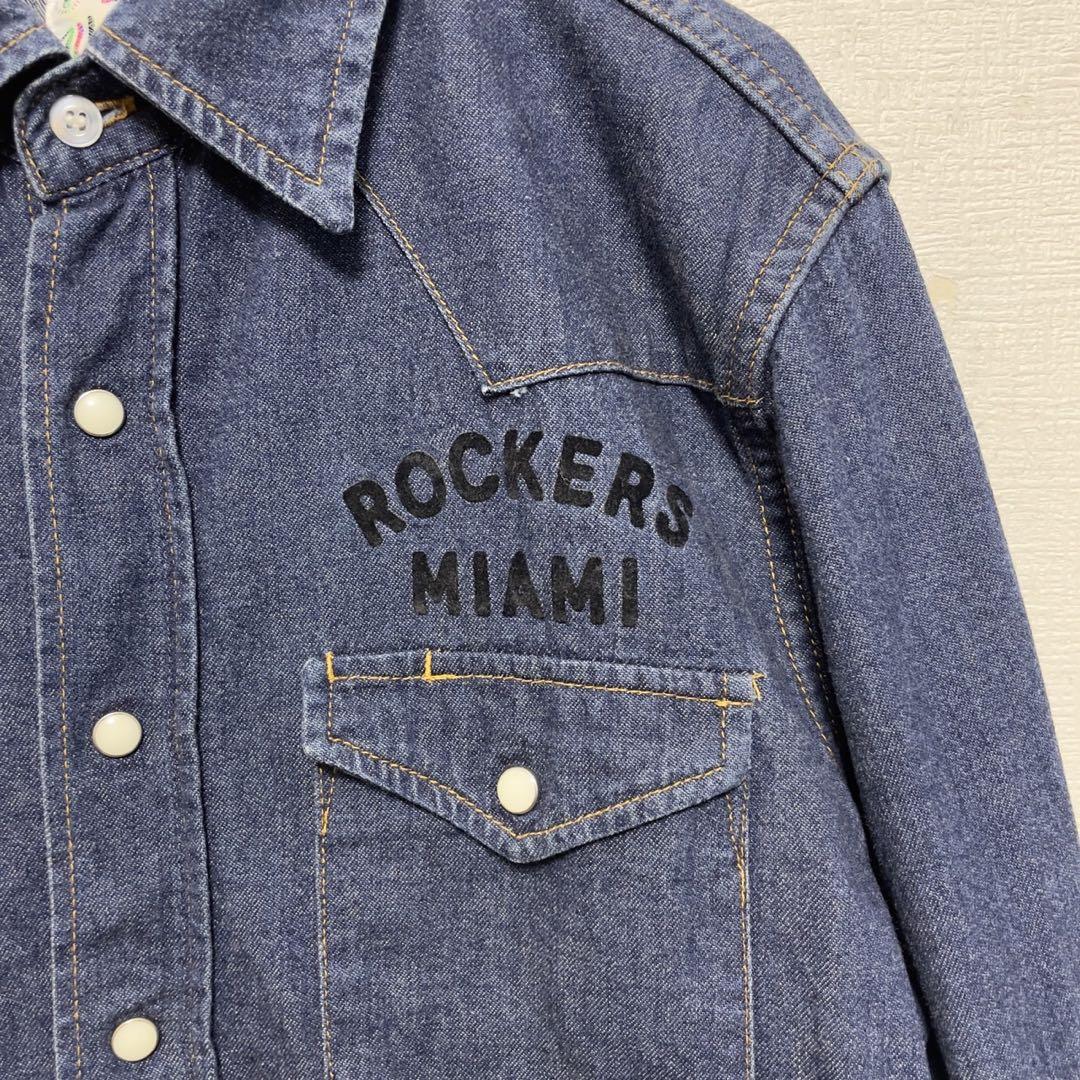 ワコマリア 刺繍入りデニムジャケット ワコマリア 刺繍 デニムシャツ