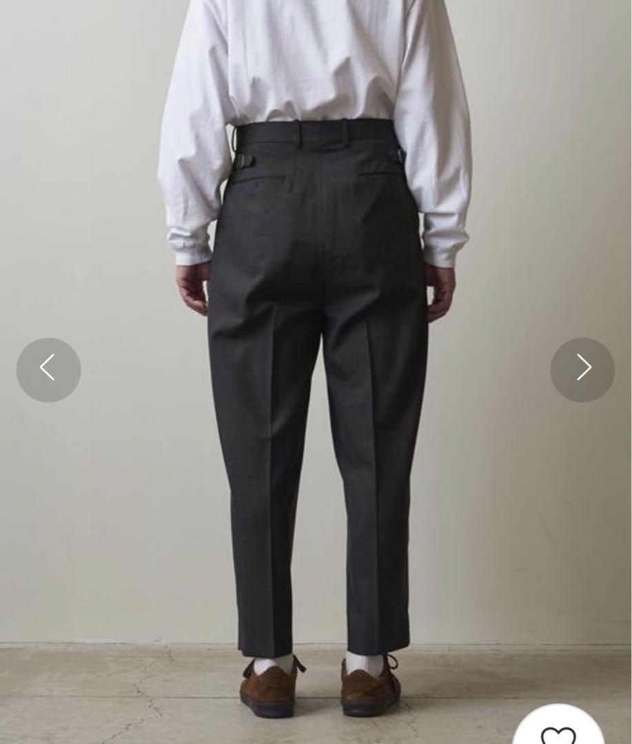 23ss MGD CHECK IN2PLEATED DRESS TROUSERS - メルカリ