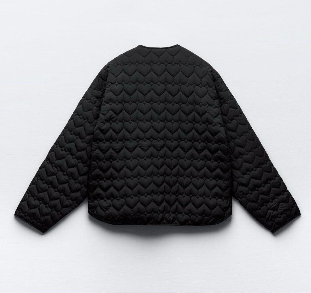 ZARA ハートキルティングジャケット人気 商品 通販