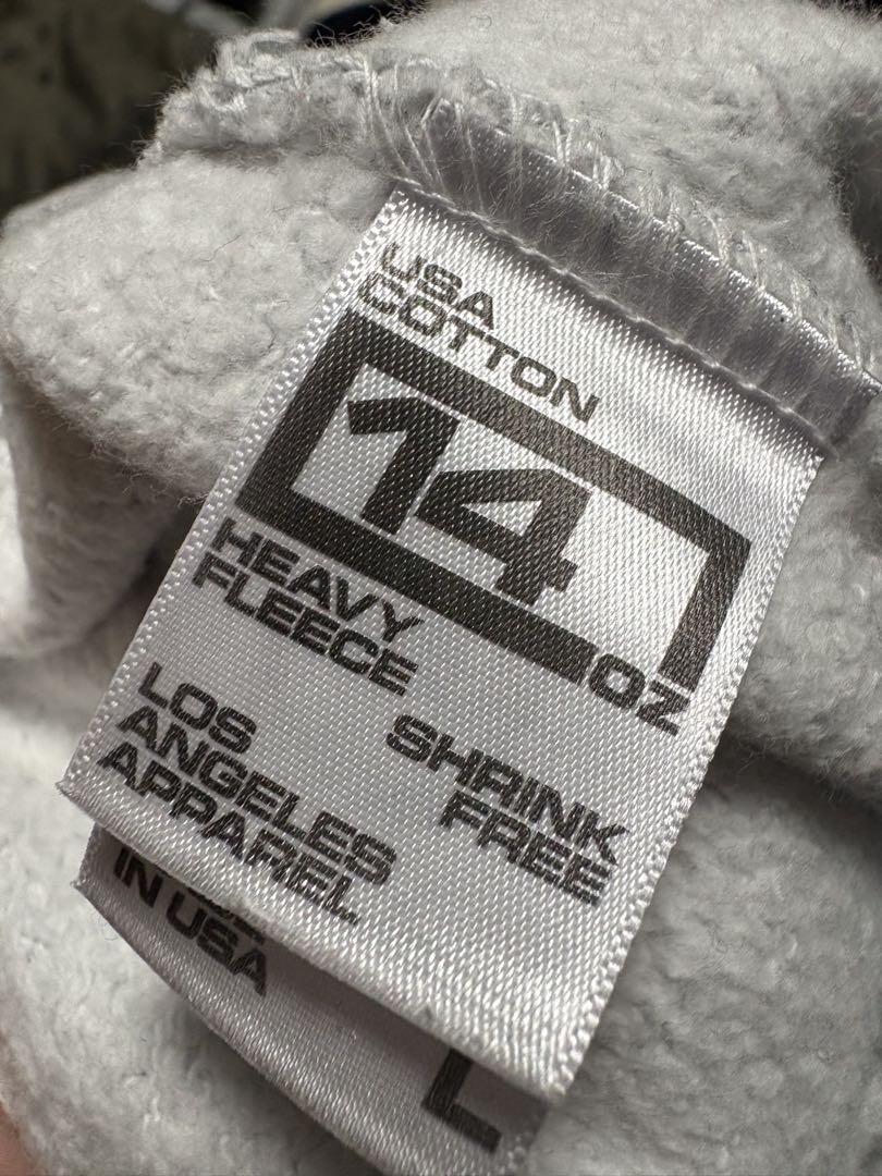 LOS ANGELES APPAREL HF04 14oz スウェットパンツL