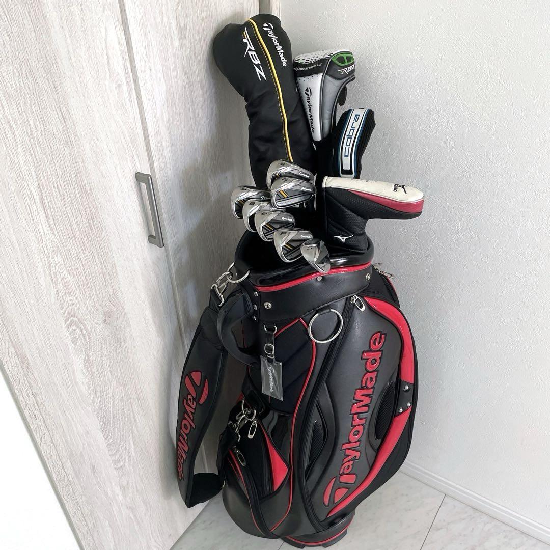 使用少なめ美品 TaylorMade RBZ メンズ ゴルフクラブ フルセット