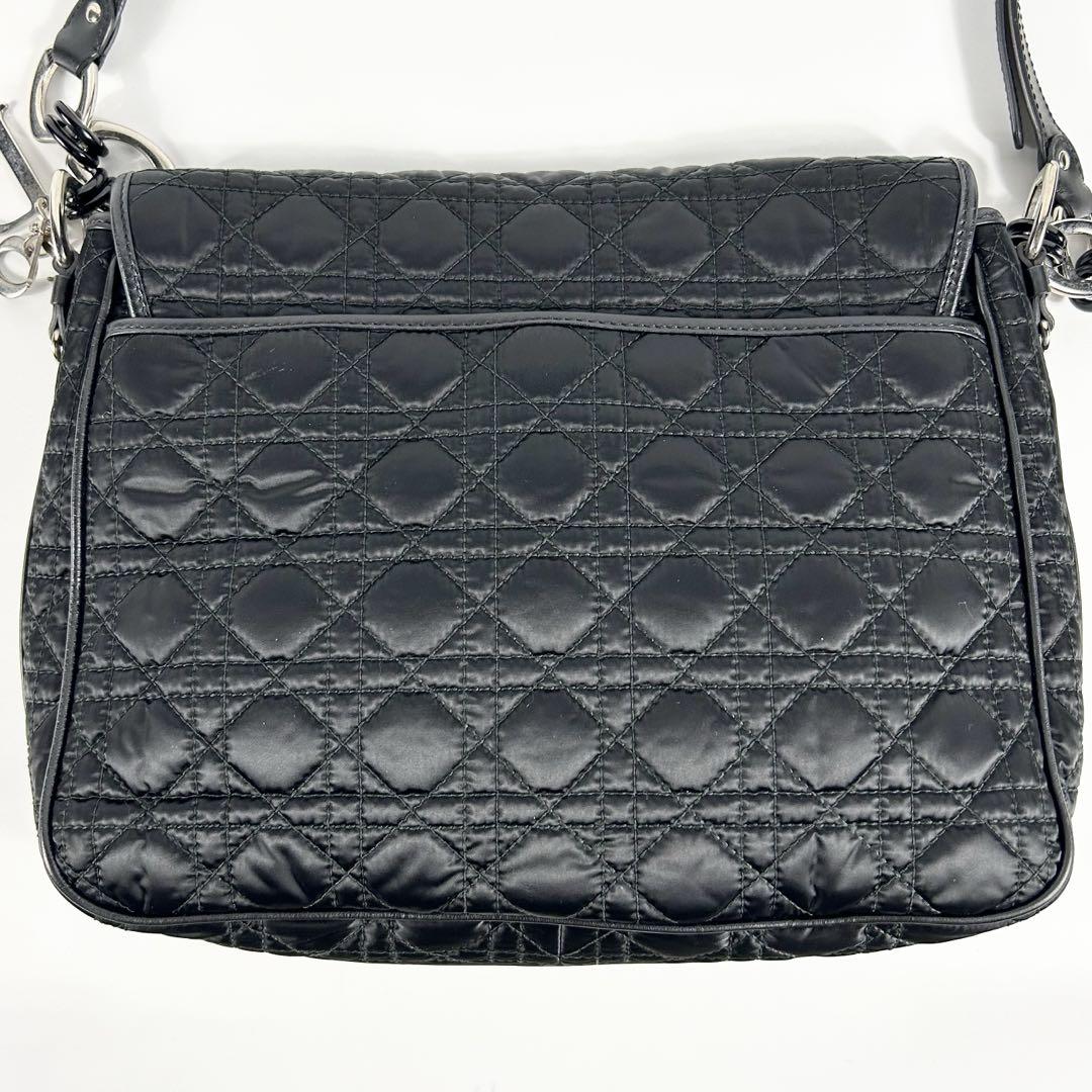【美品】CD Dior カナージュ ビンテージ ショルダーバッグ バッグ ロゴ