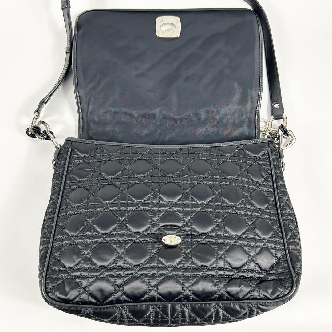 【美品】CD Dior カナージュ ビンテージ ショルダーバッグ バッグ ロゴ