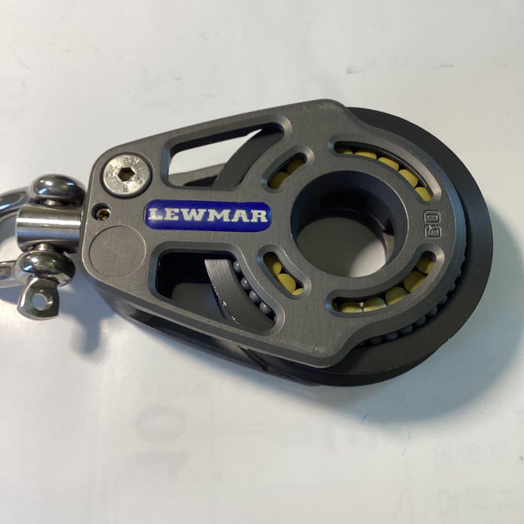 LEWMER Single block 60mm 2個