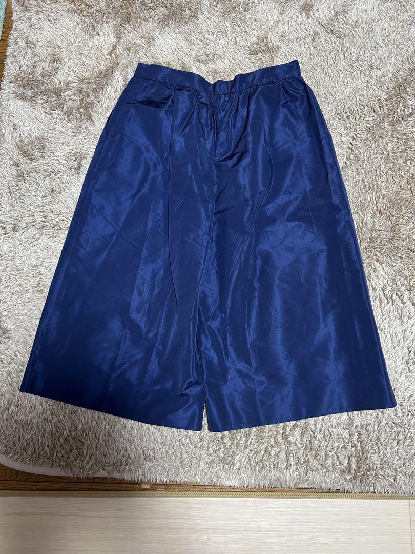 送料無料 店舗 miumiu 半端丈 膝下丈 ワイドショーツ archive パンツ