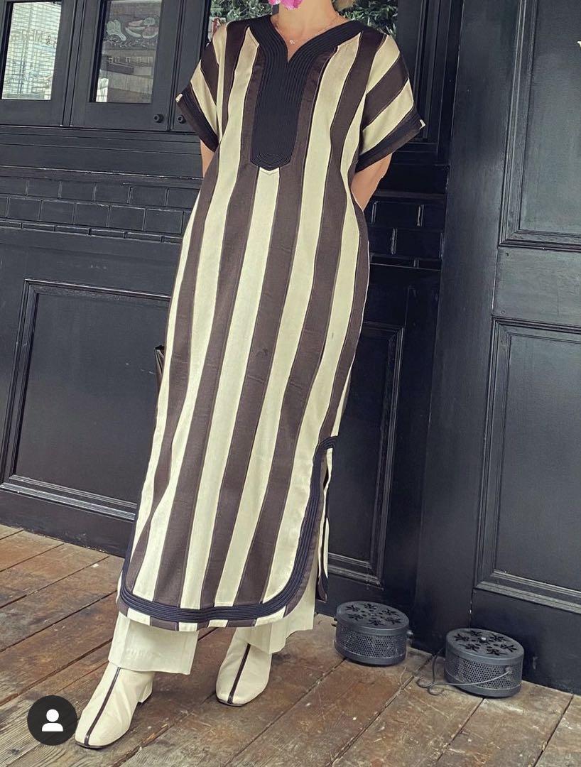Todayful♡ストライプカフタンドレス♡送料込み ワンピ