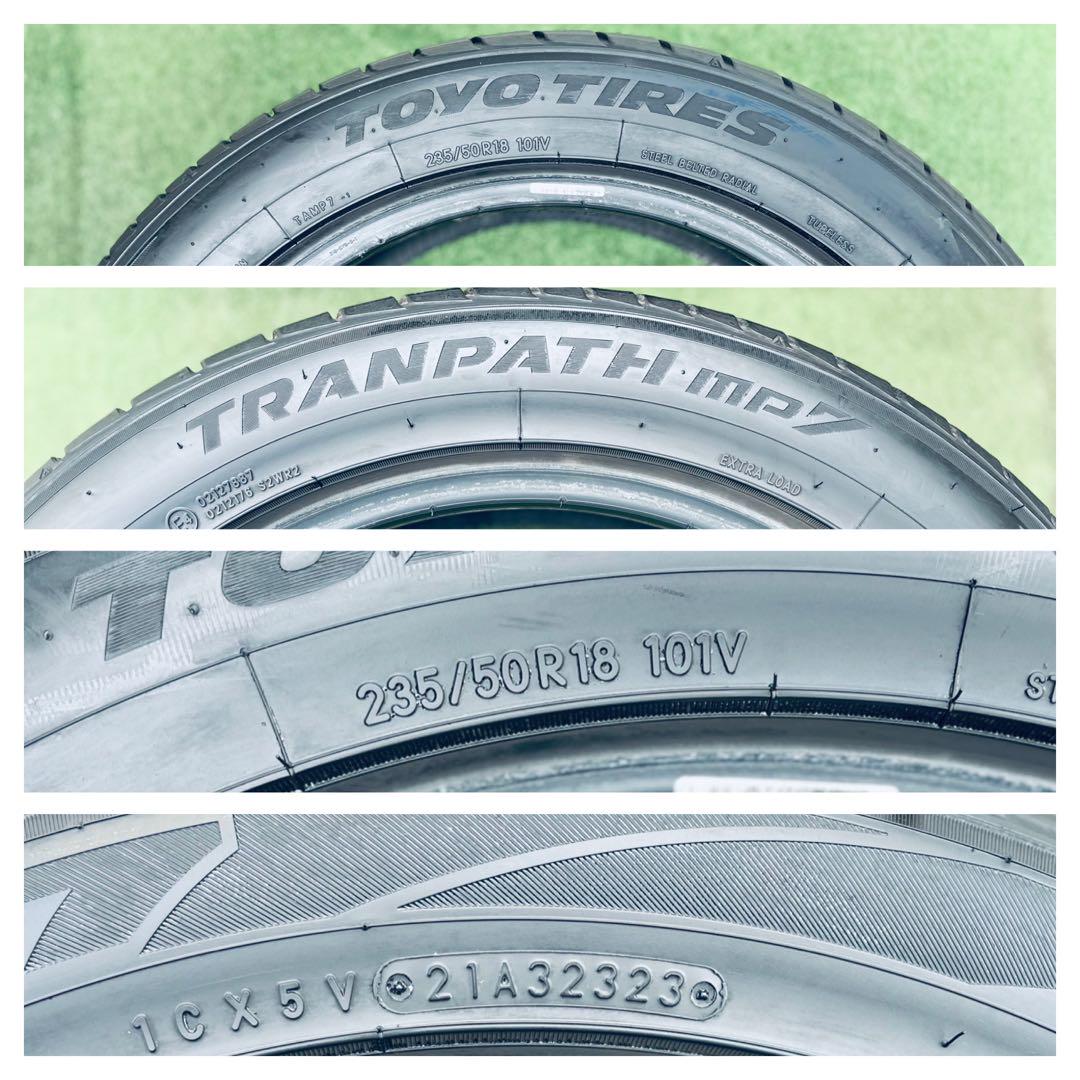 235/50R18.TOYO TIRES TRANPATH MP7 タイヤ23年