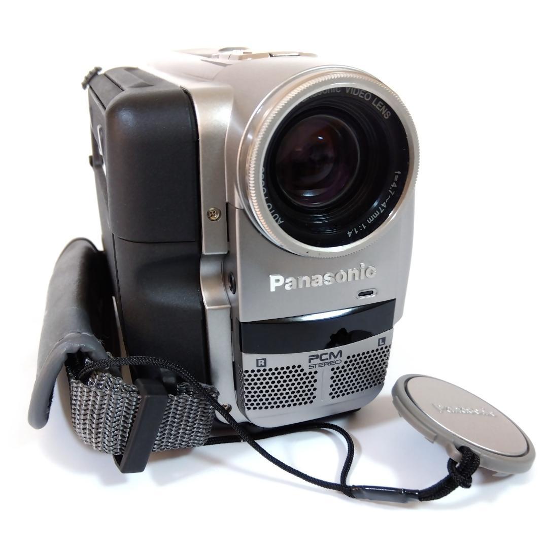 2025-25 秋冬新作  ハイブランドの 動作確認済 バッテリーパック2個 MiniDV NV-DS5 Panasonic ビデオカメラ