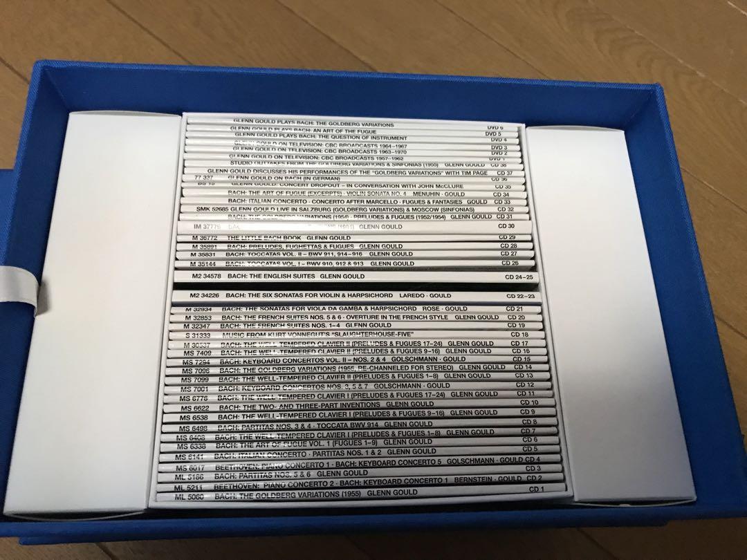グレン・グールド バッハ全集 38CD+6DVD デラックスエディション