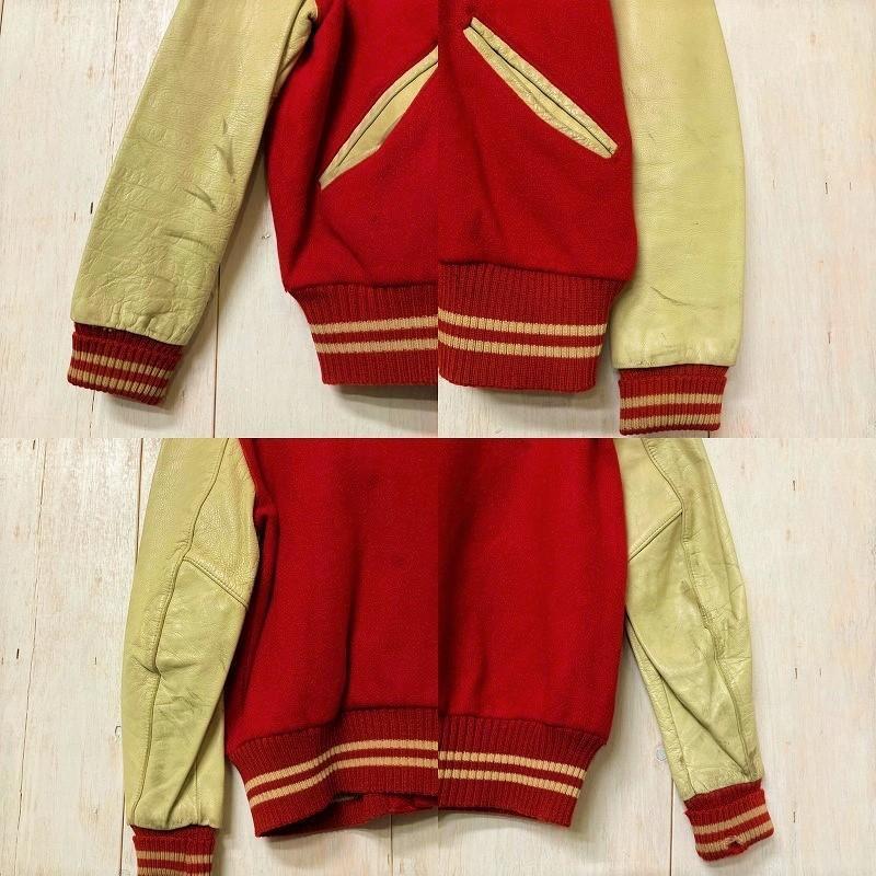 US古着 Vintage Letterman Jacket スタジャン dZXzH-m94128921982 大得価お得