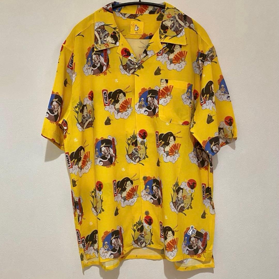 【廃盤 完売 激レア】FR2 アロハシャツ 浮世絵 Lサイズ ⭐️新品・未使用⭐️