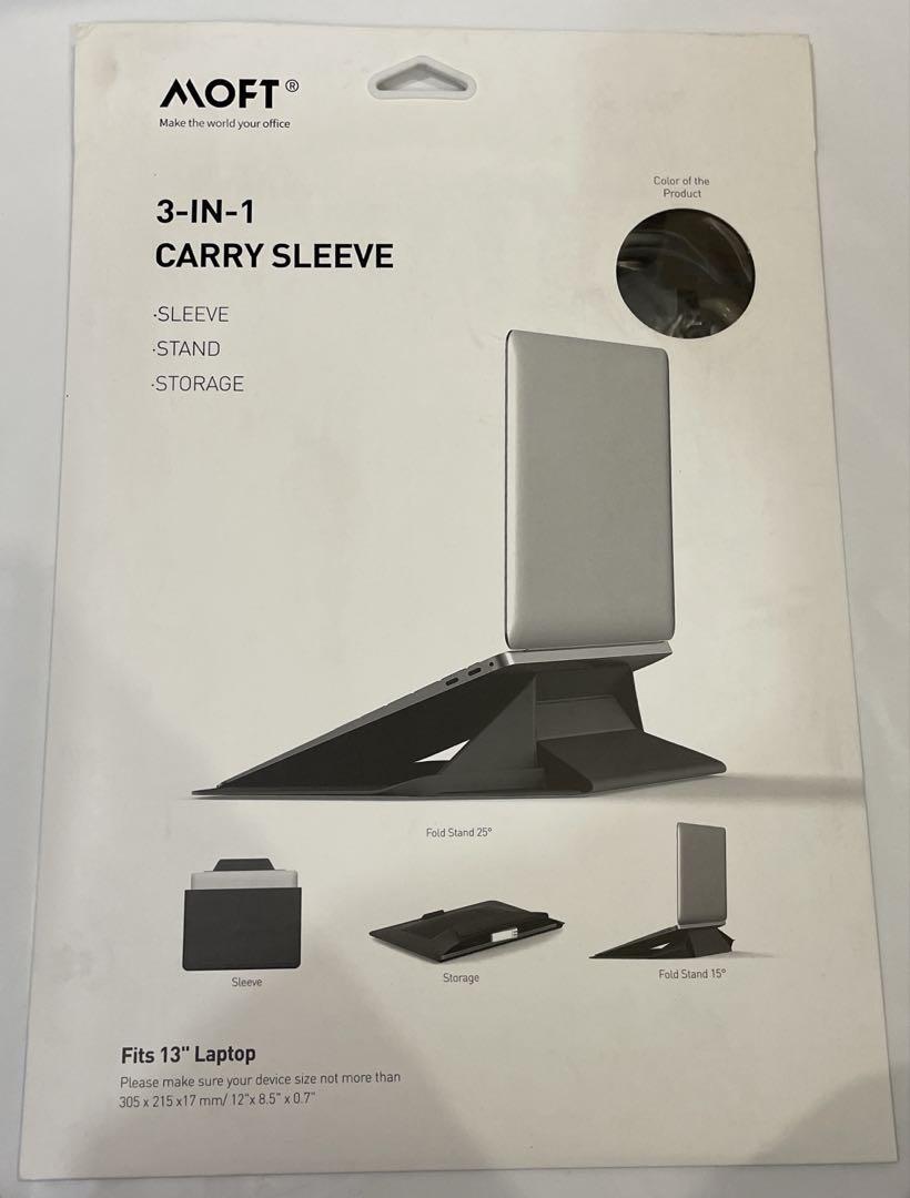Moft モフト Sleeve Stand Storage 3in1
