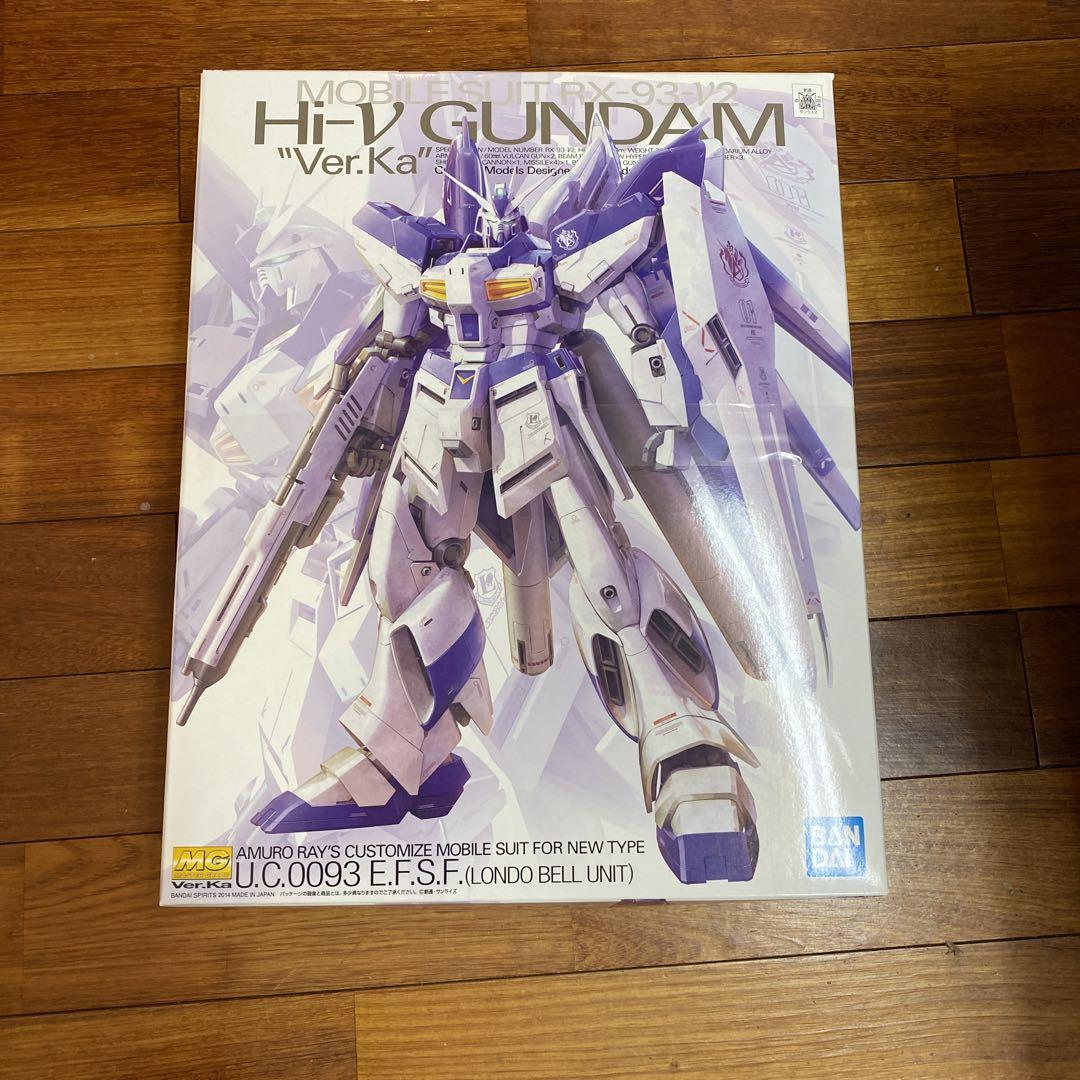 Hi-νガンダム Ver.Ka 1/100 MG 最終値下げ プレミアム完成品】バンダイ MG 1/100 Hi-νガンダム H.W.S. Ver