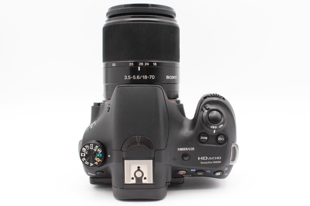SONY α58　ショット数少なめ14869枚！可動式液晶♪収納ボックス付き！ SONY α58 ショット数少なめ14869枚！可動式液晶♪収納ボックス