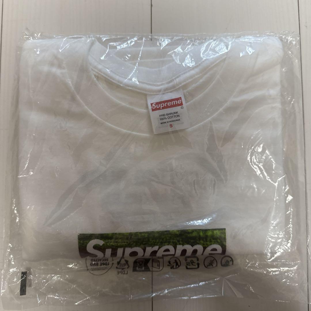 トップス Supreme Los Angeles Fire Relief Box Logo