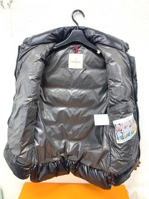モンクレール TIBB GILET ダウンベスト ブラック メンズサイズ XS