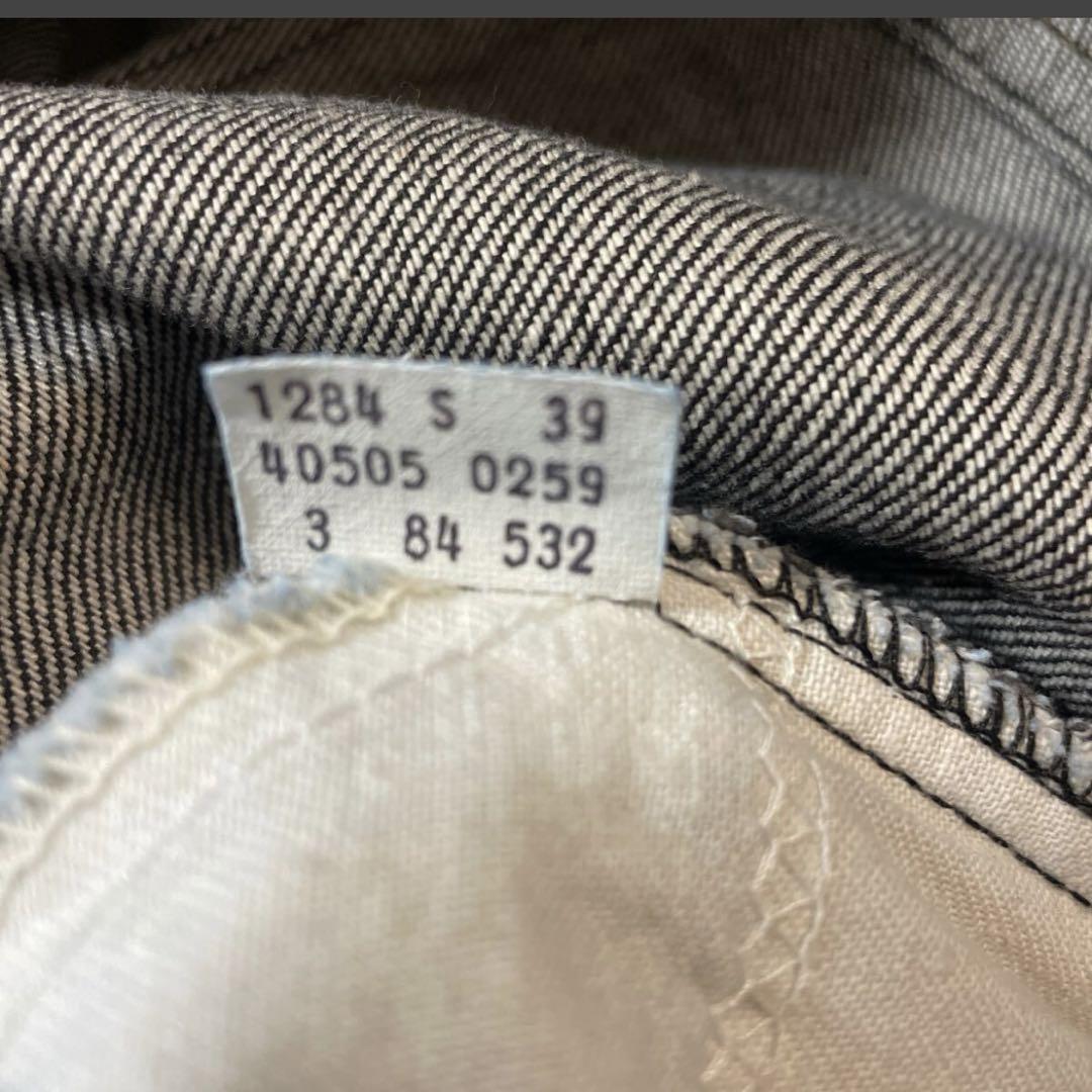 極上 80s 先染め Levi's 505 ブラック デニム