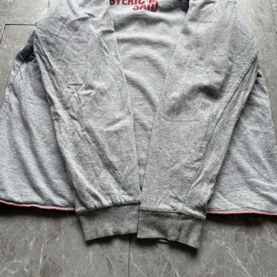 HYSTERIC GLAMOUR リバーシブル　長袖　ロングスリーブ