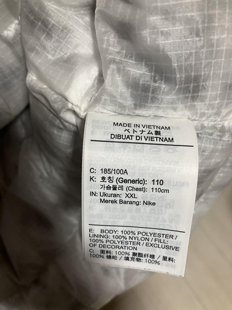 希少サイズ】2XL NIKE TECH PACK テックパック ベスト 中綿