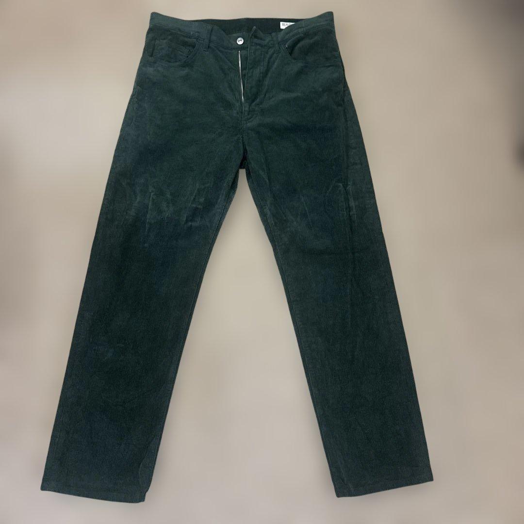 ビューティー ユース ダークグリーン コーデュロイパンツ メンズL