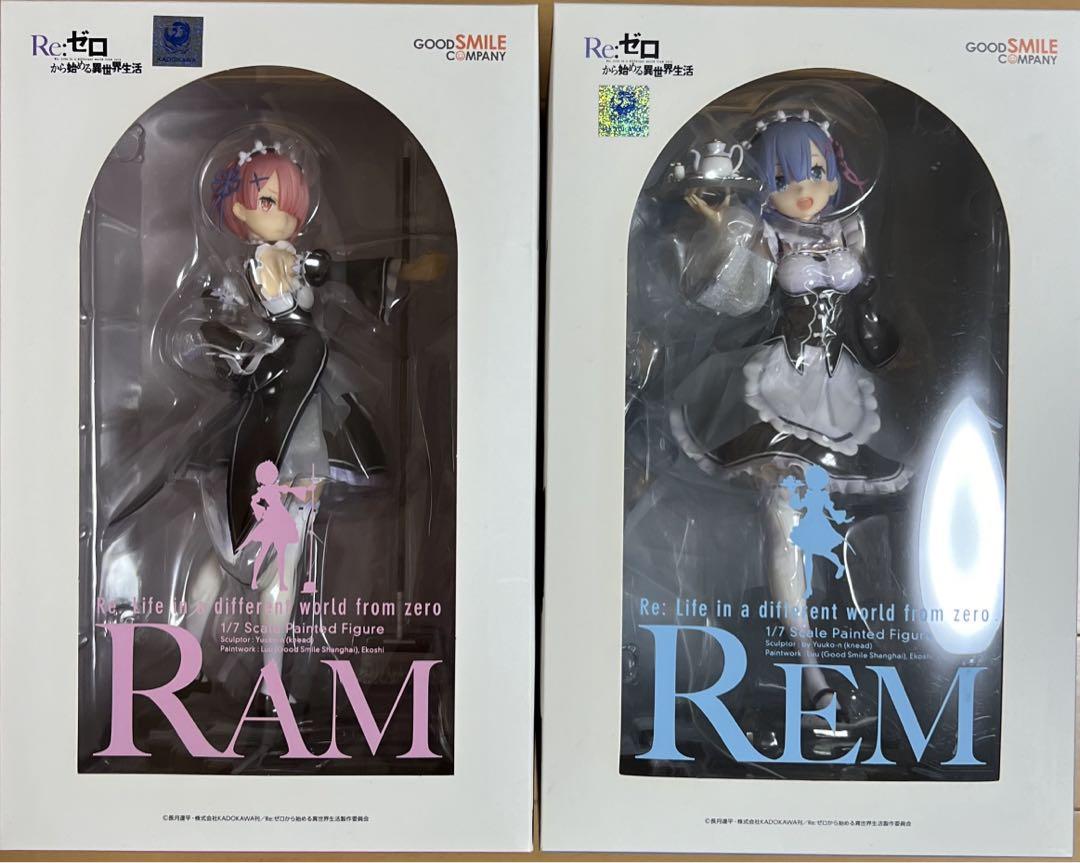 Re:ゼロから始める異世界生活 レム＆ラム 完成品フィギュア ２体セット