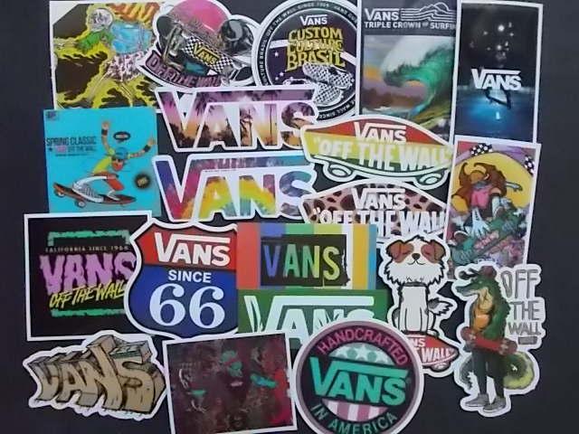 VANS ヴァンズ 防水ステッカー 20枚 スケボー ストリート C