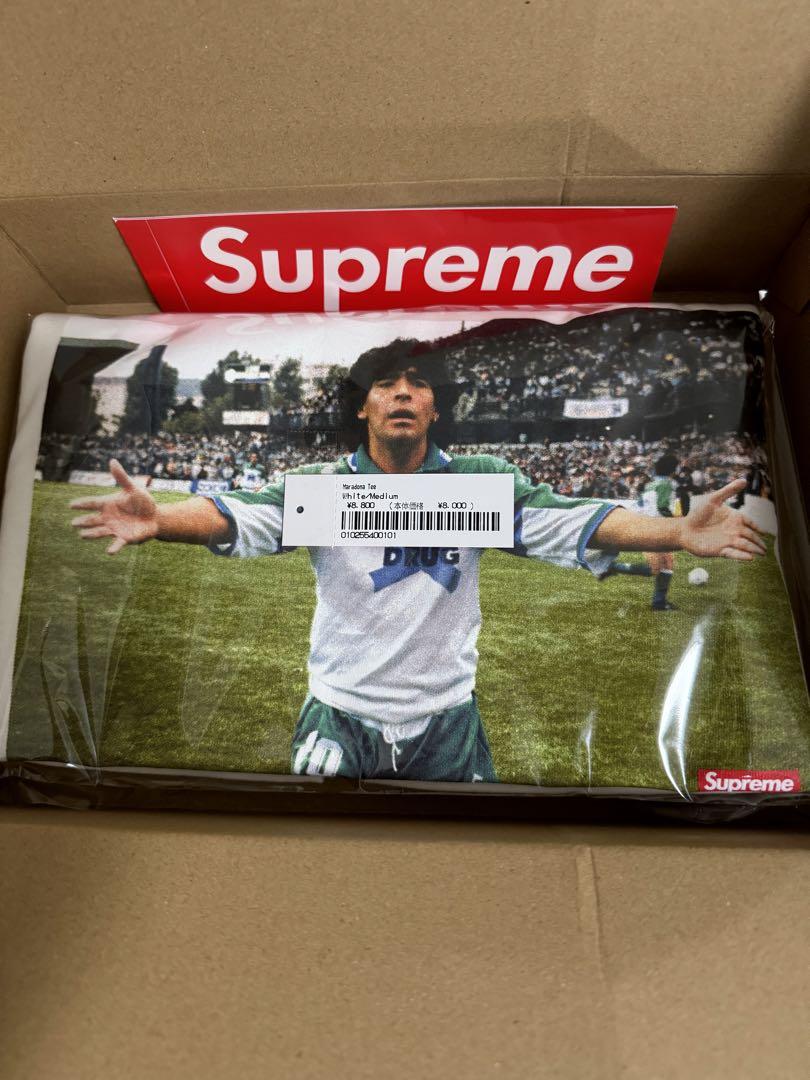 Supreme Maradona Tee Mサイズ 未着用 Supreme Maradona Tee (SS24) - $48