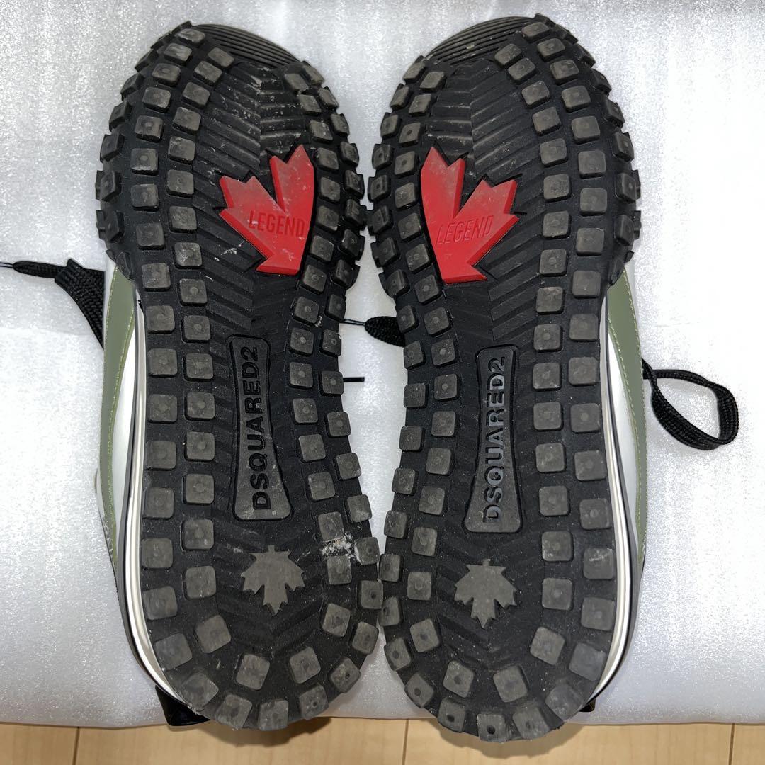 【美品】DSQUARED2　レザースニーカー
