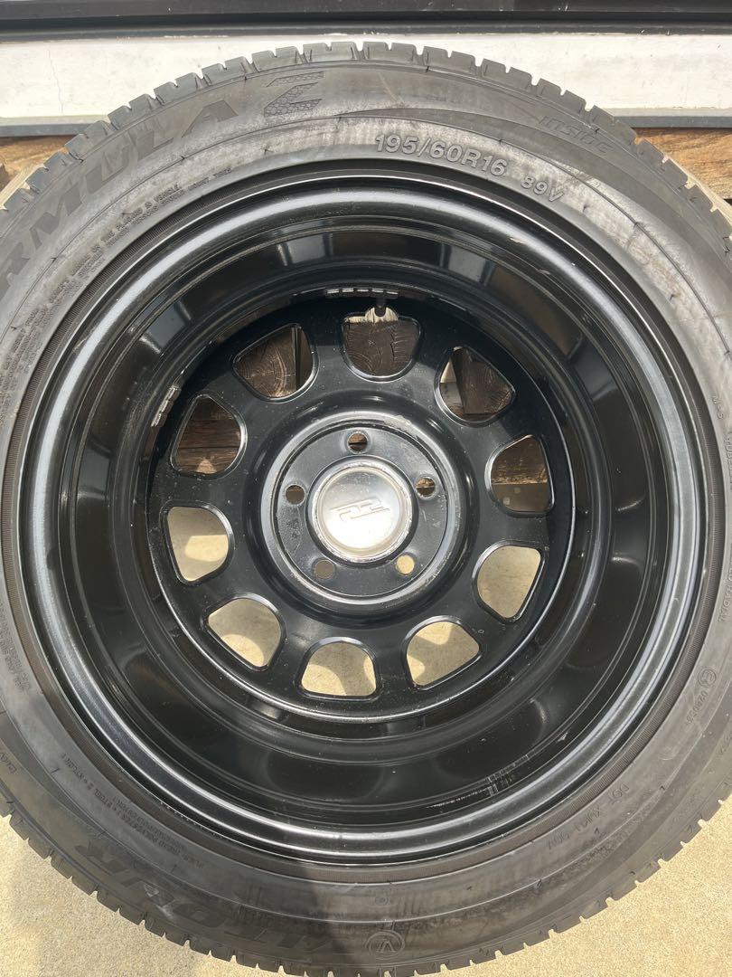 デイトナホイール&タイヤ4本セット195/60R16 - メルカリ