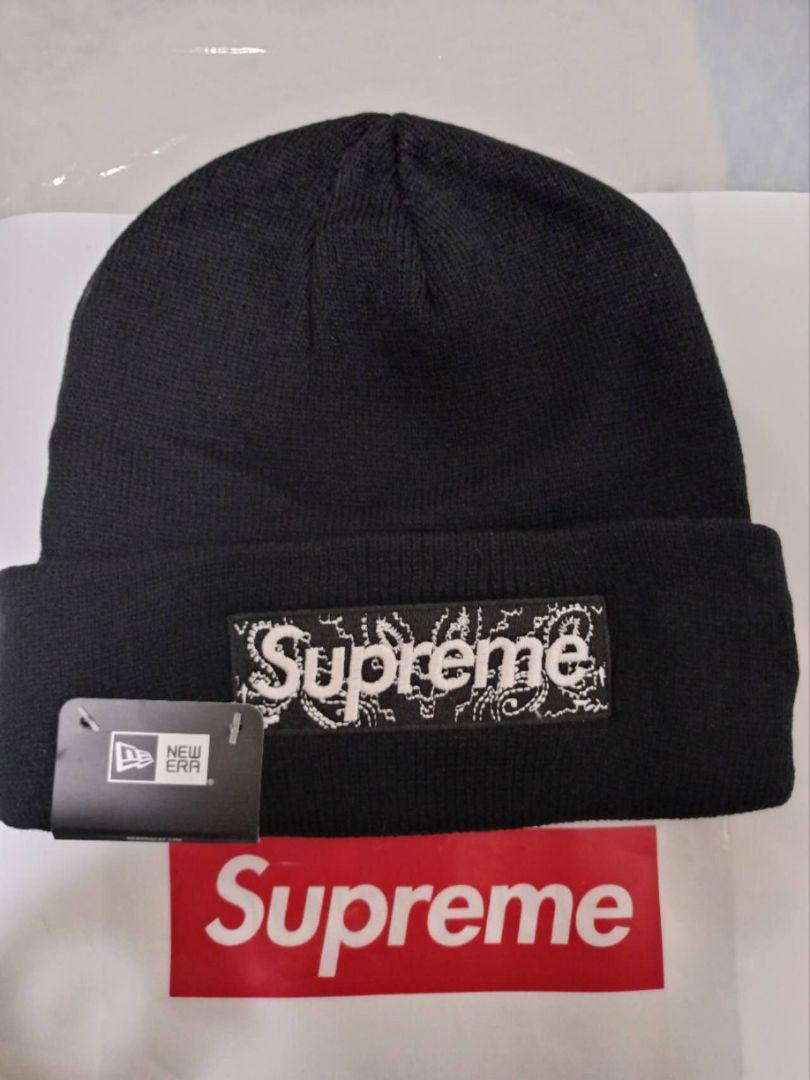 ただいま値下げ中  supreme ニット帽 ビーニー