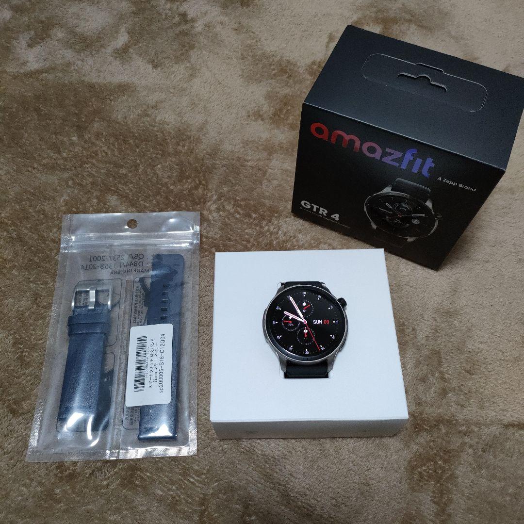 流行に 4」が「家電批評 amazfit gtr4 GTR スーパースピードブラック