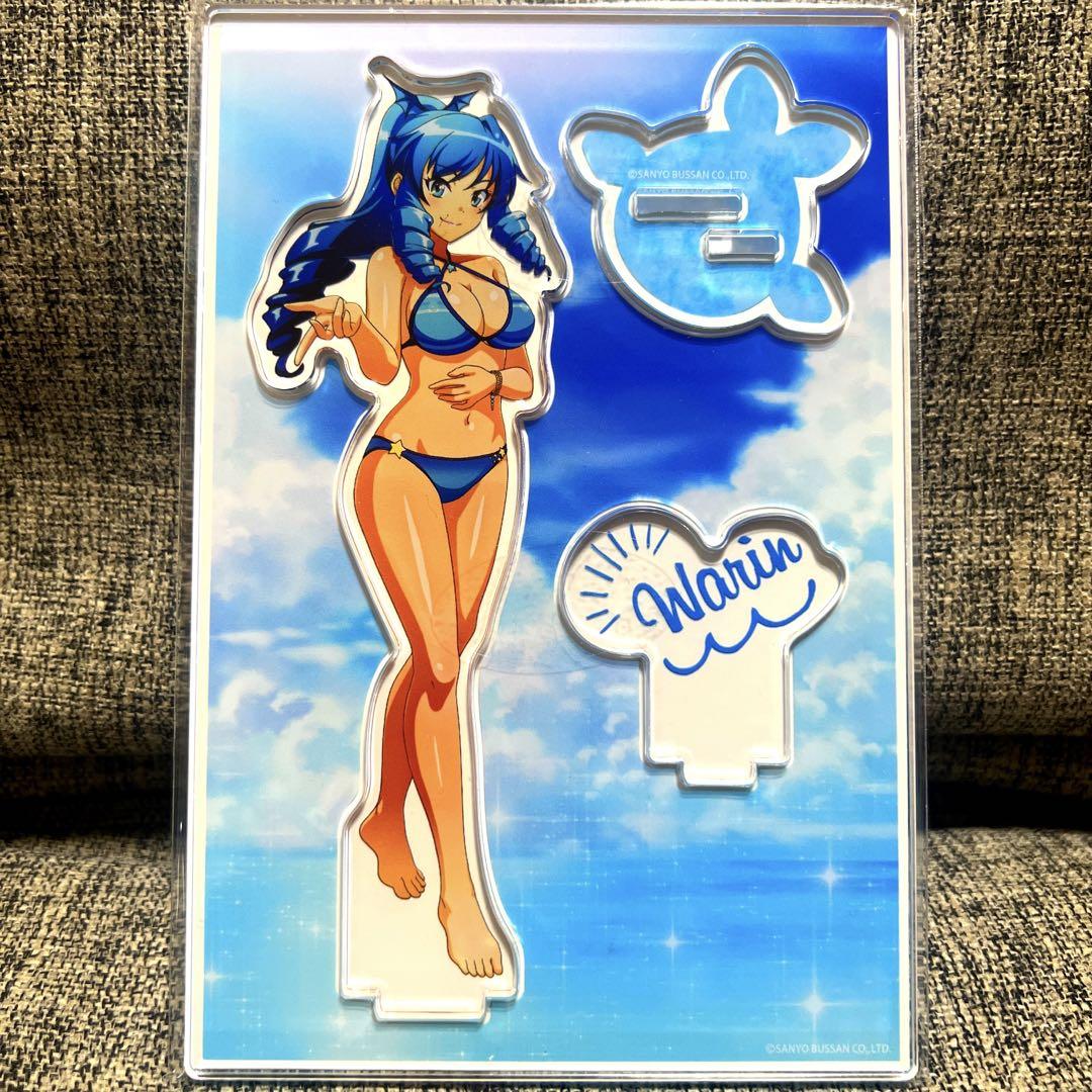 海物語　ワリンちゃん　水着　アクリルスタンド