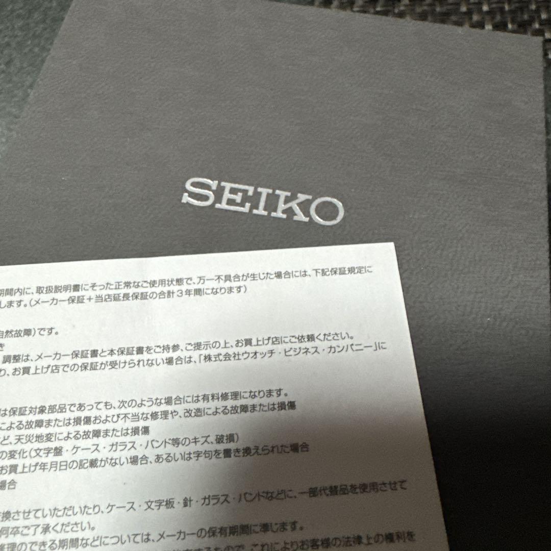 SEIKO クロノグラフ 腕時計