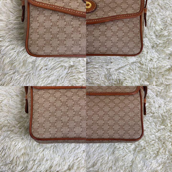 正規品最新作 ✨人気品✨セリーヌ マカダム柄 トリオンフ金具 CQYb8-m94150262126 CELINE ショルダーバッグ 正規品人気SALE